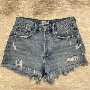 Agolde Parker Shorts, Swapmeet Color, Size 26